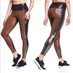 Mixed metal joylab shiny leggings- new with tags